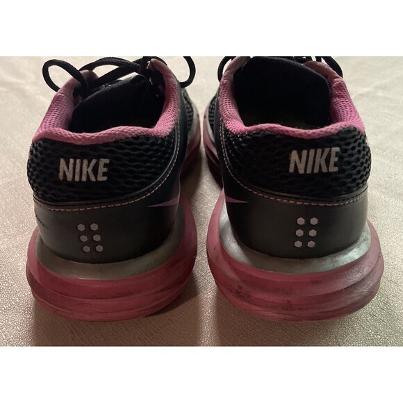 Nike Lunarlite Live Strong Womens Running Shoes Black/Pink Sneakers Size 8 - Picture 3 of 10